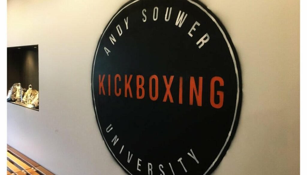 ANDY SOUWER KICKBOXING UNIVERSITY 01 - Mural - Frank Willems