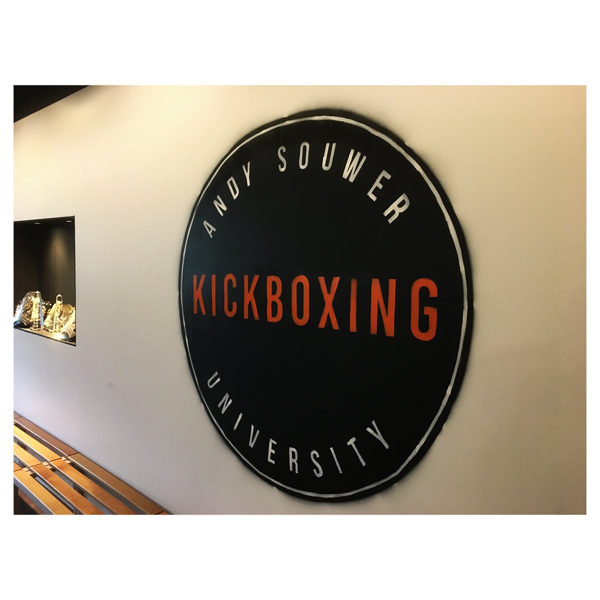 ANDY SOUWER KICKBOXING UNIVERSITY 01 - Mural - Frank Willems