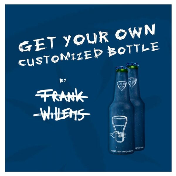 BAVARIA – TWIST OFF. SCRATCH ON. (CLICK AND CHECK ALL CUSTOMIZED BOTTLES) #1