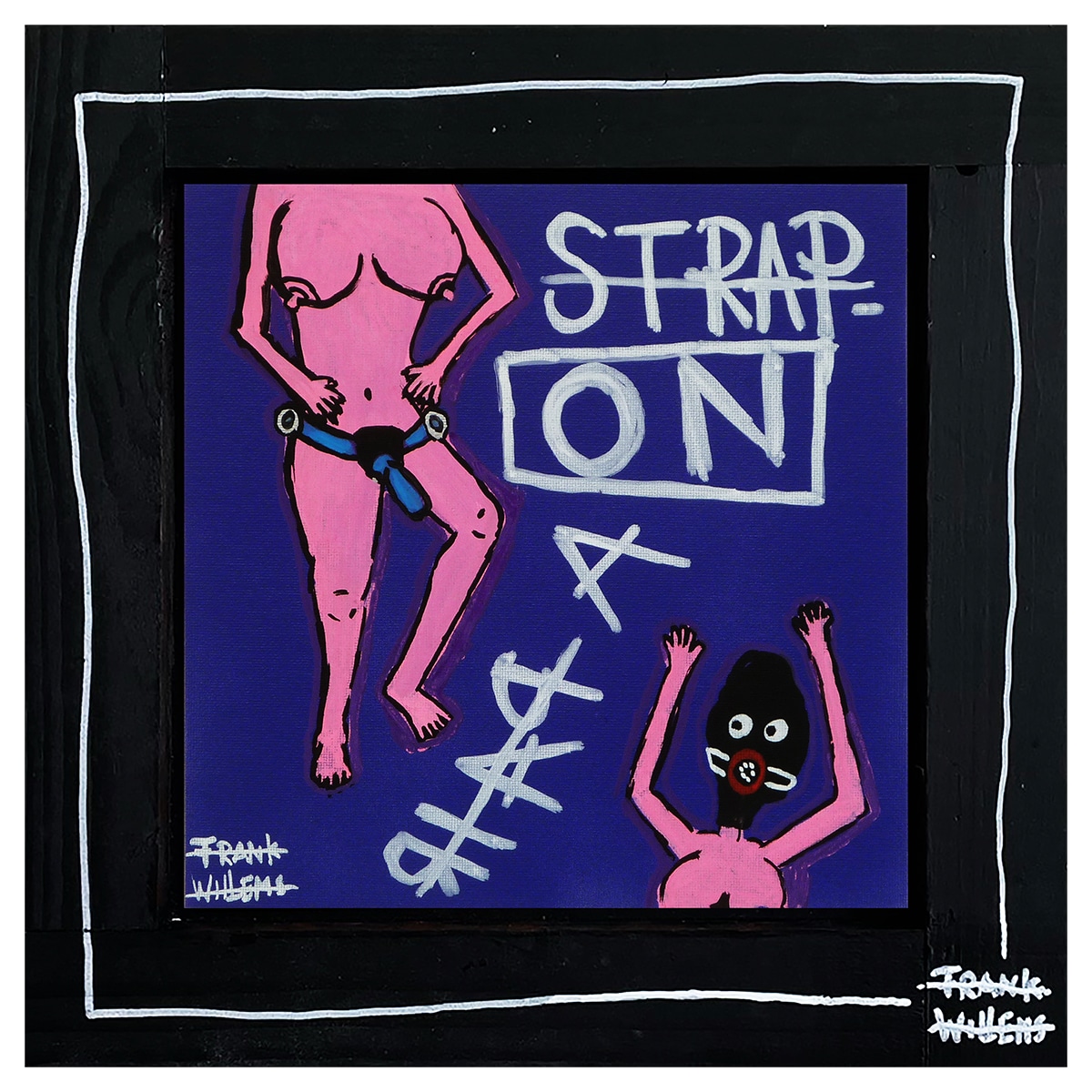 STRAP-ON A PAIR framed - Frank Willems
