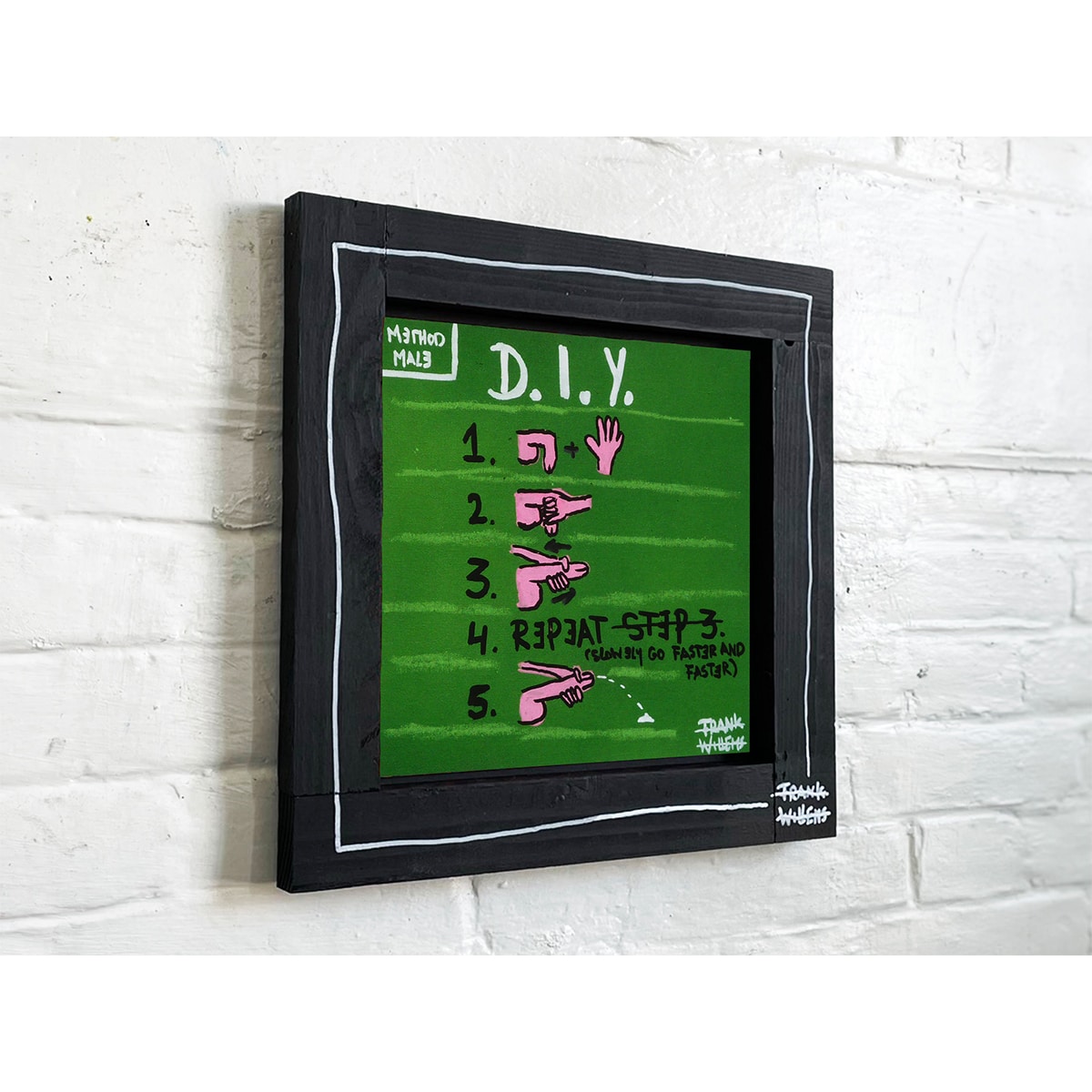DIY (METHOD MALE) framed 01 - Frank Willems