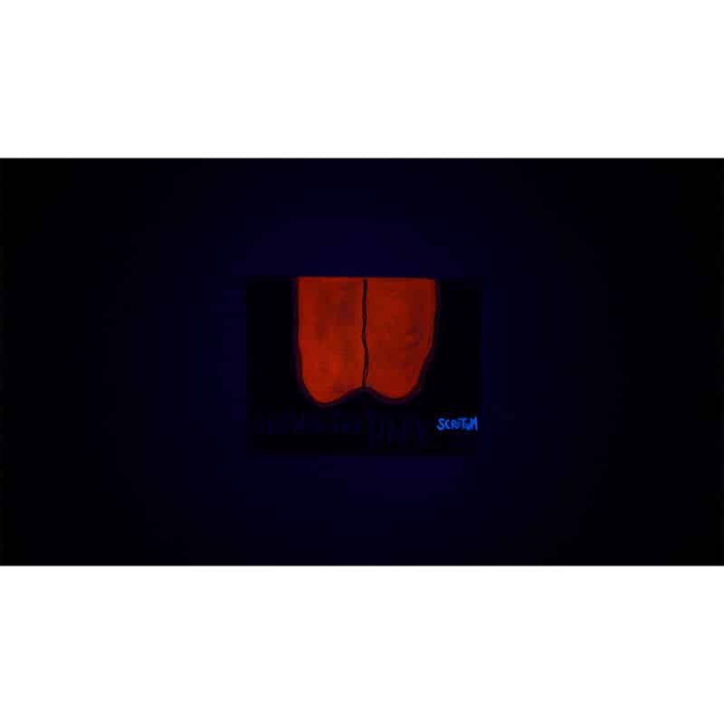 GLOW IN THE DARK SCROTUM (dark) 02 - Frank Willems
