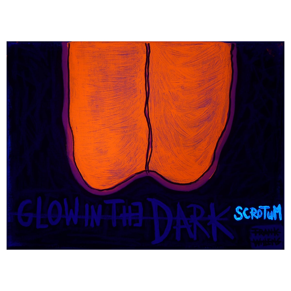 GLOW IN THE DARK SCROTUM (dark) - Frank Willems