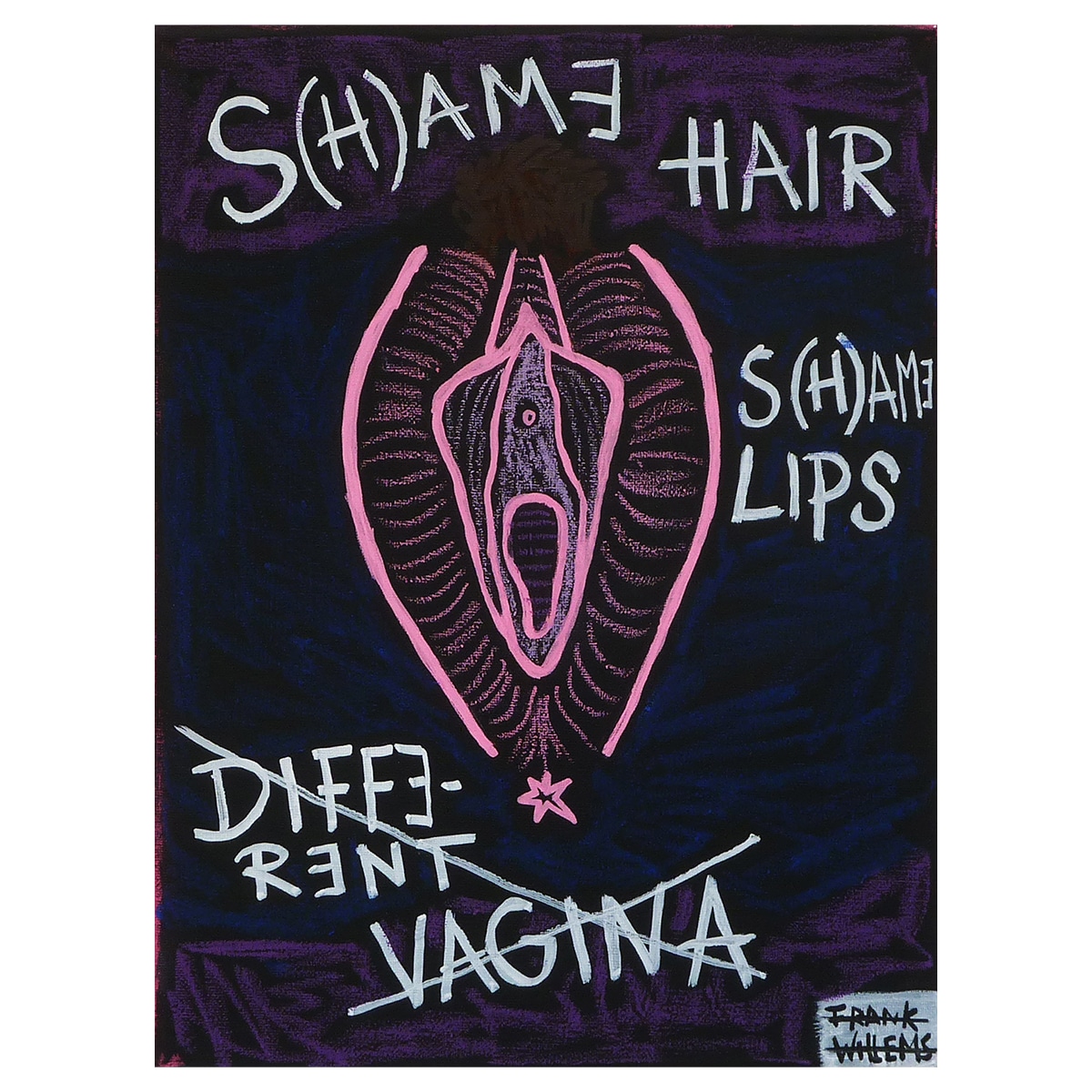S(H)AME HAIR, S(H)AME LIPS, DIFFERENT VAGINA - Frank Willems