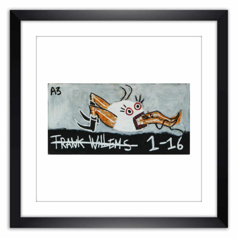 Limited prints - JÉBÉ A3 framed - Frank Willems