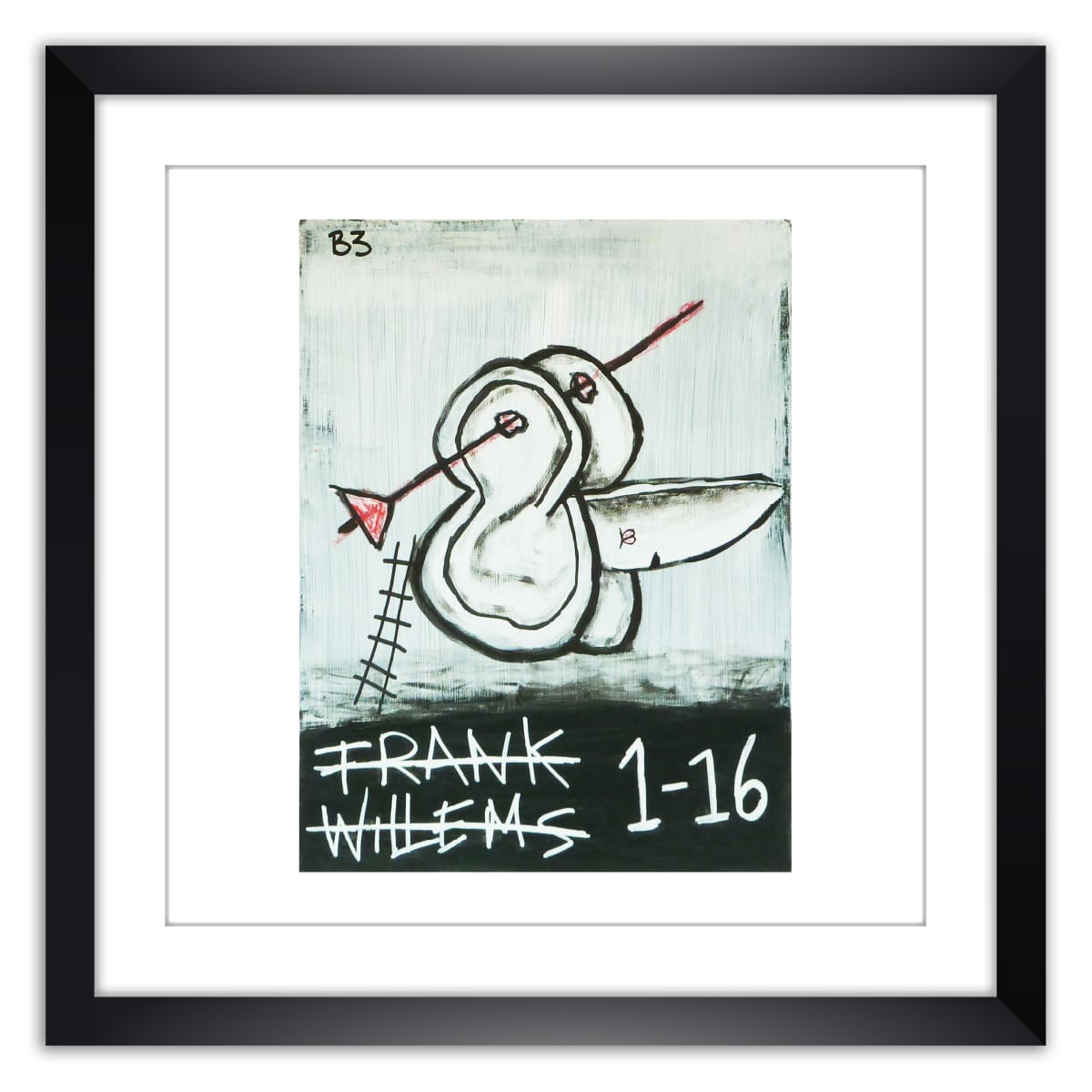 Limited prints - JÉBÉ B3 framed - Frank Willems