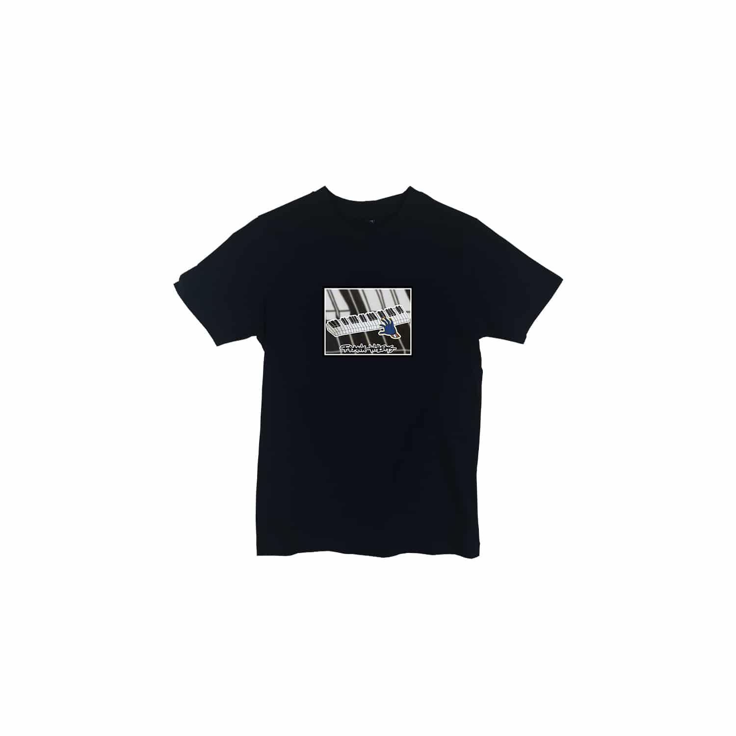 KIDS T-SHIRT - ONE PRESS CLOSER TO MUSIC - BLACK