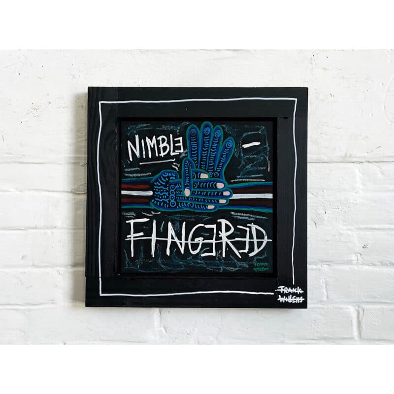 NIMBLE-FINGERED 02 framed - Frank Willems