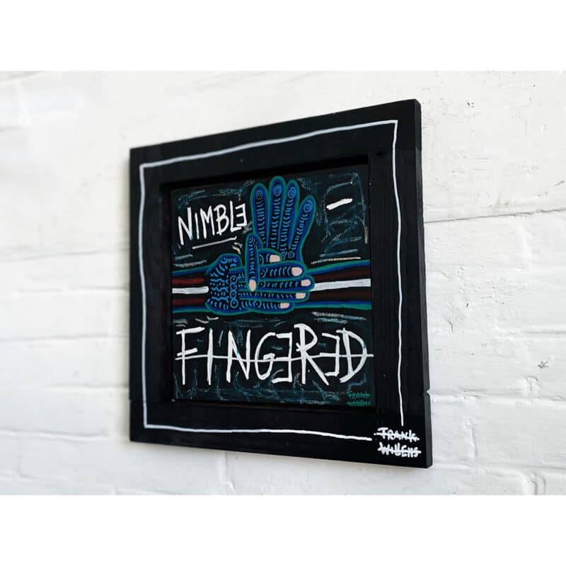 NIMBLE-FINGERED 03 framed - Frank Willems
