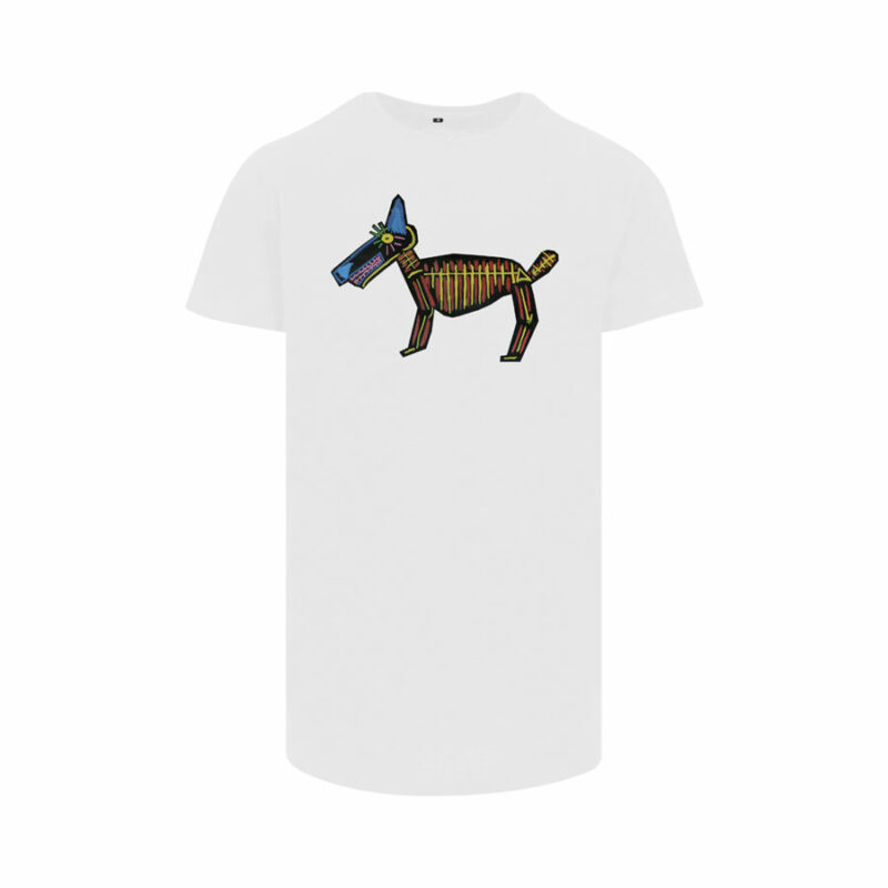Frank Willems - Longfit T-shirt - Chihuahua - WHT