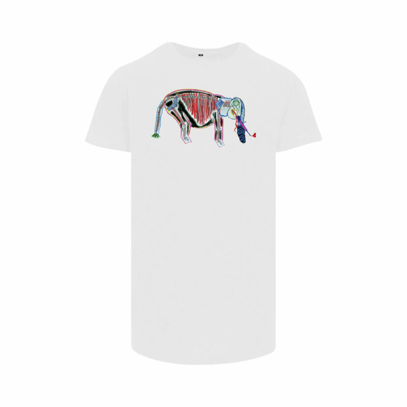 Frank Willems - Longfit T-shirt - HAVE YOU SEEN MY IVORY - WHT