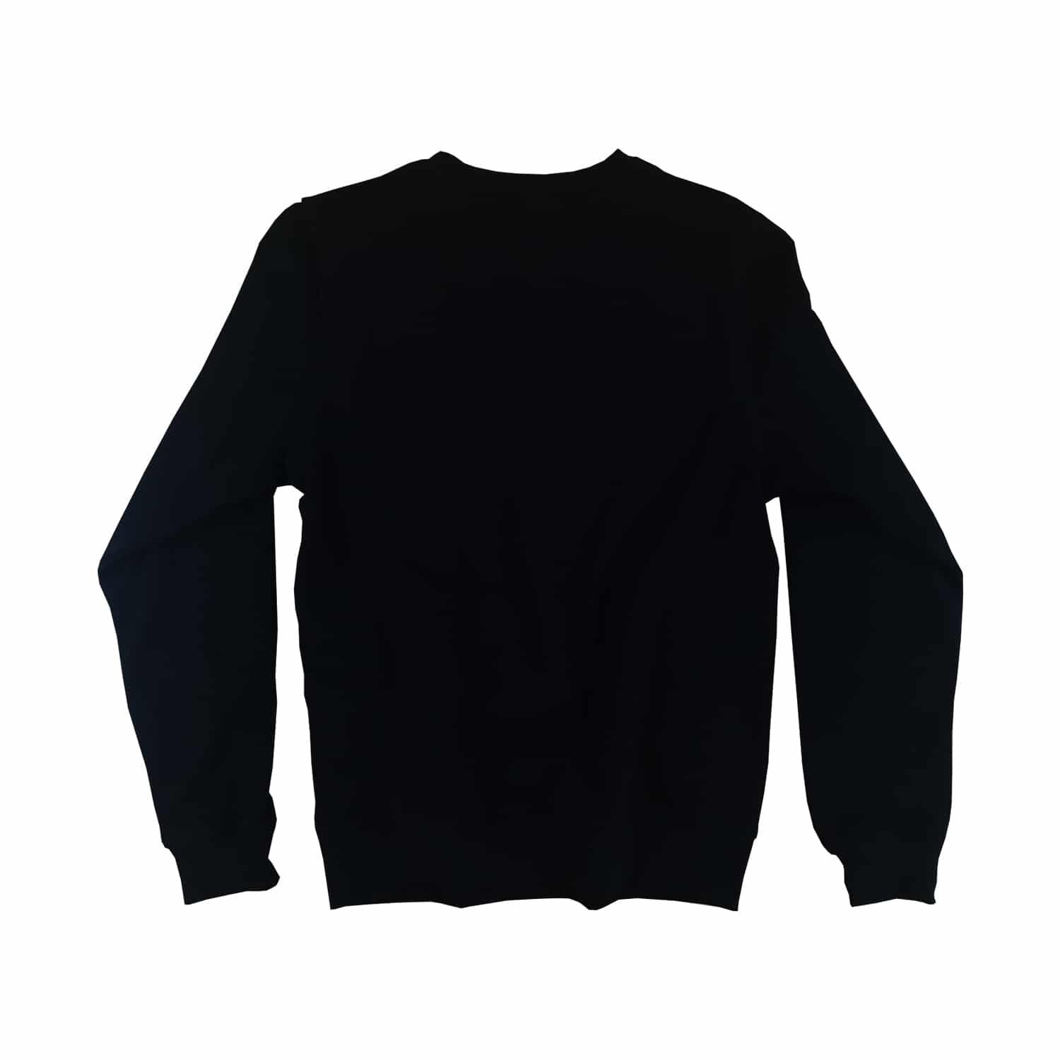 SWEATER - CRICK IN NECK - BLACK
