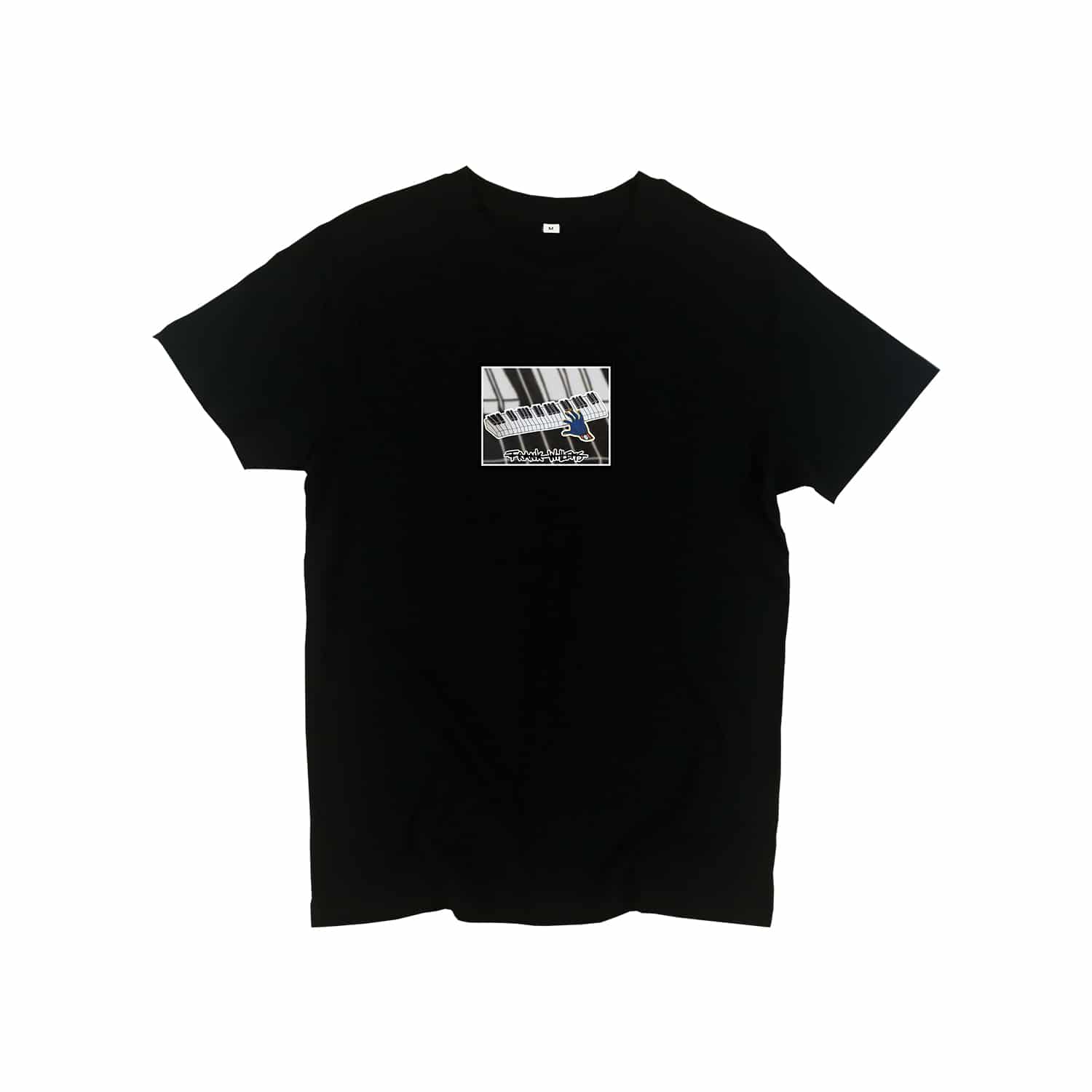 T-SHIRT - ONE PRESS CLOSER TO MUSIC - BLACK