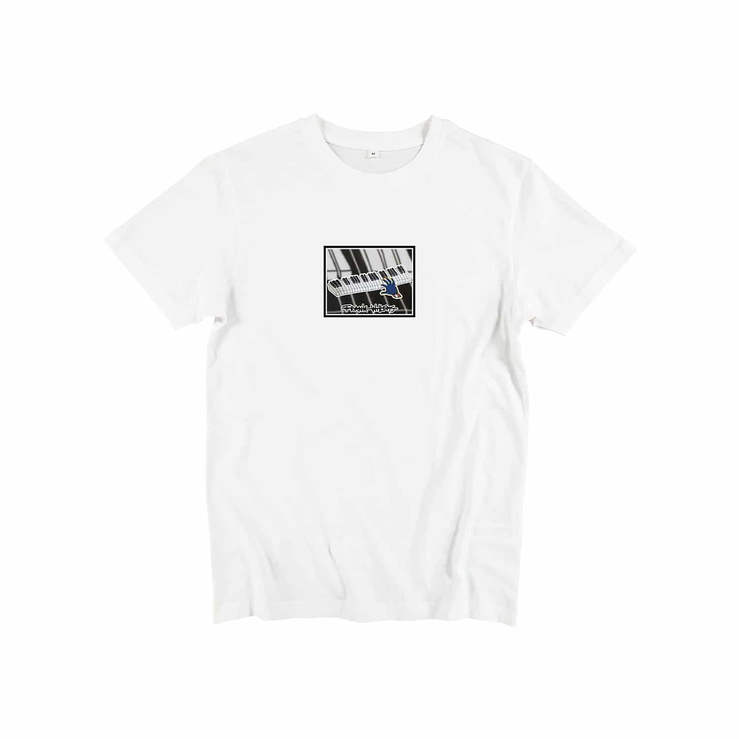 T-SHIRT - ONE PRESS CLOSER TO MUSIC - WHITE