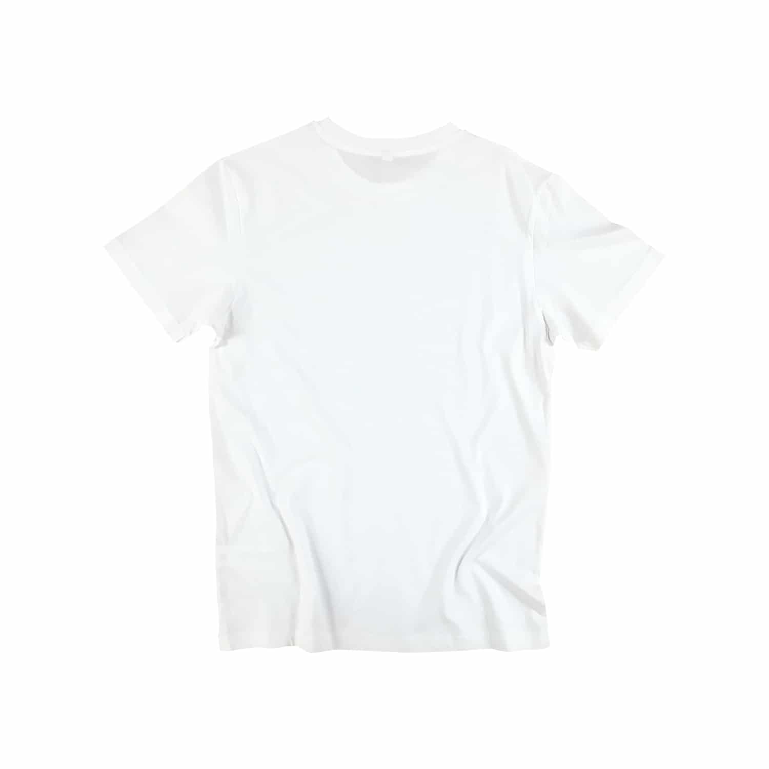 T-SHIRT - SILVER COLORED COW - WHITE