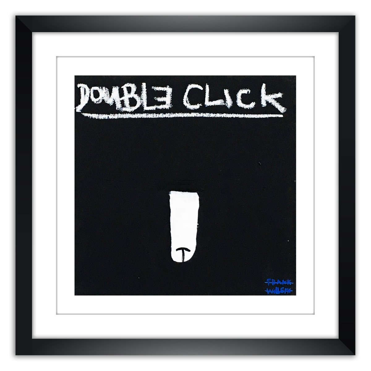 Limited prints - DOUBLE CLICK framed - Frank Willems