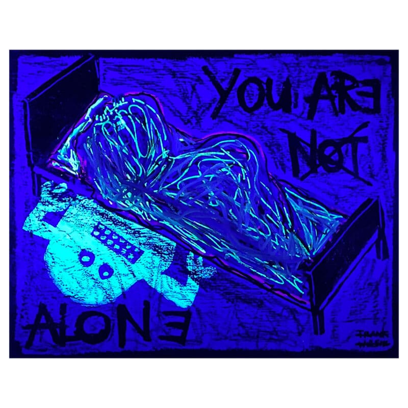 YOU ARE NOT ALONE dark - Frank Willems