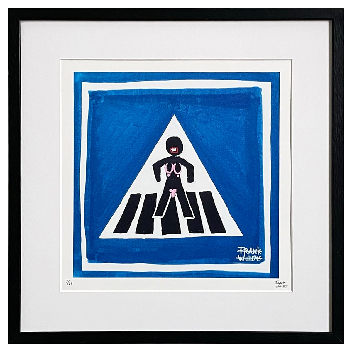 Limited Edt Art Prints - GENDER NEUTRAL ROAD SIGNS - Frank Willems