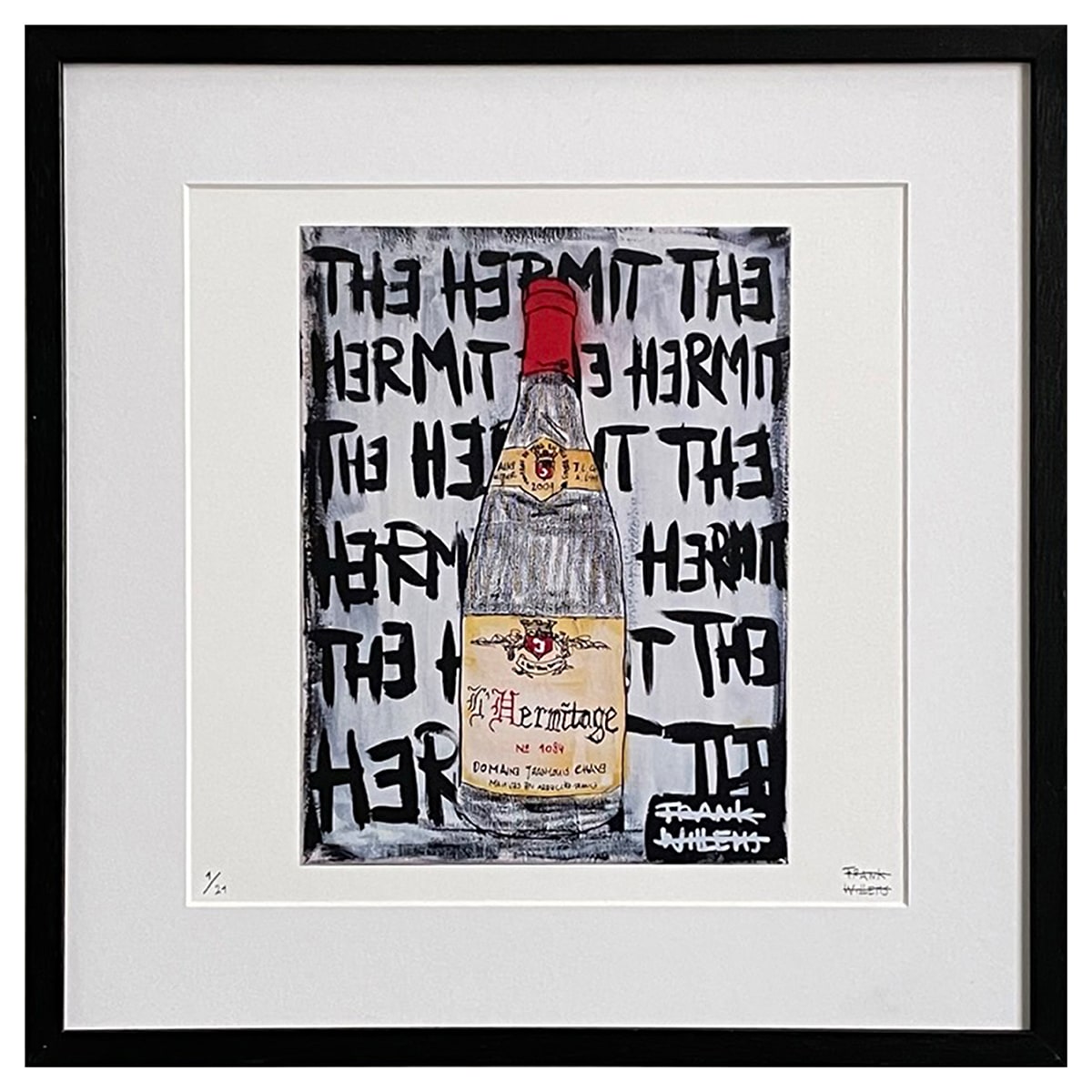 Limited Edt Art Prints - L’HERMITAGE - THE HERMIT - Frank Willems