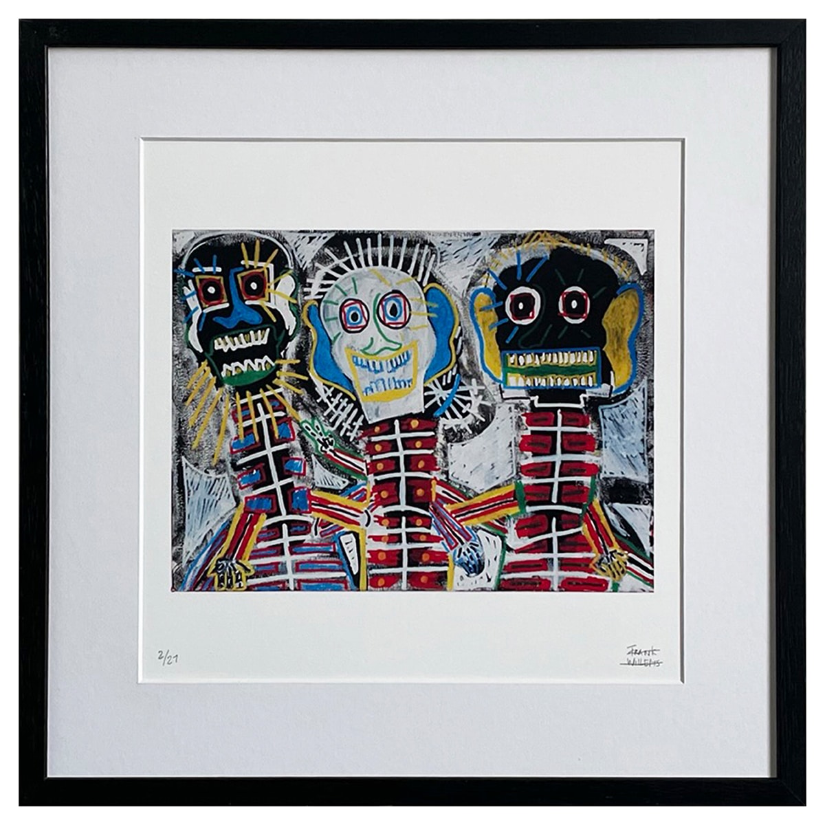 Limited Edt Art Prints - ME AND MY FRIENDS - Frank Willems