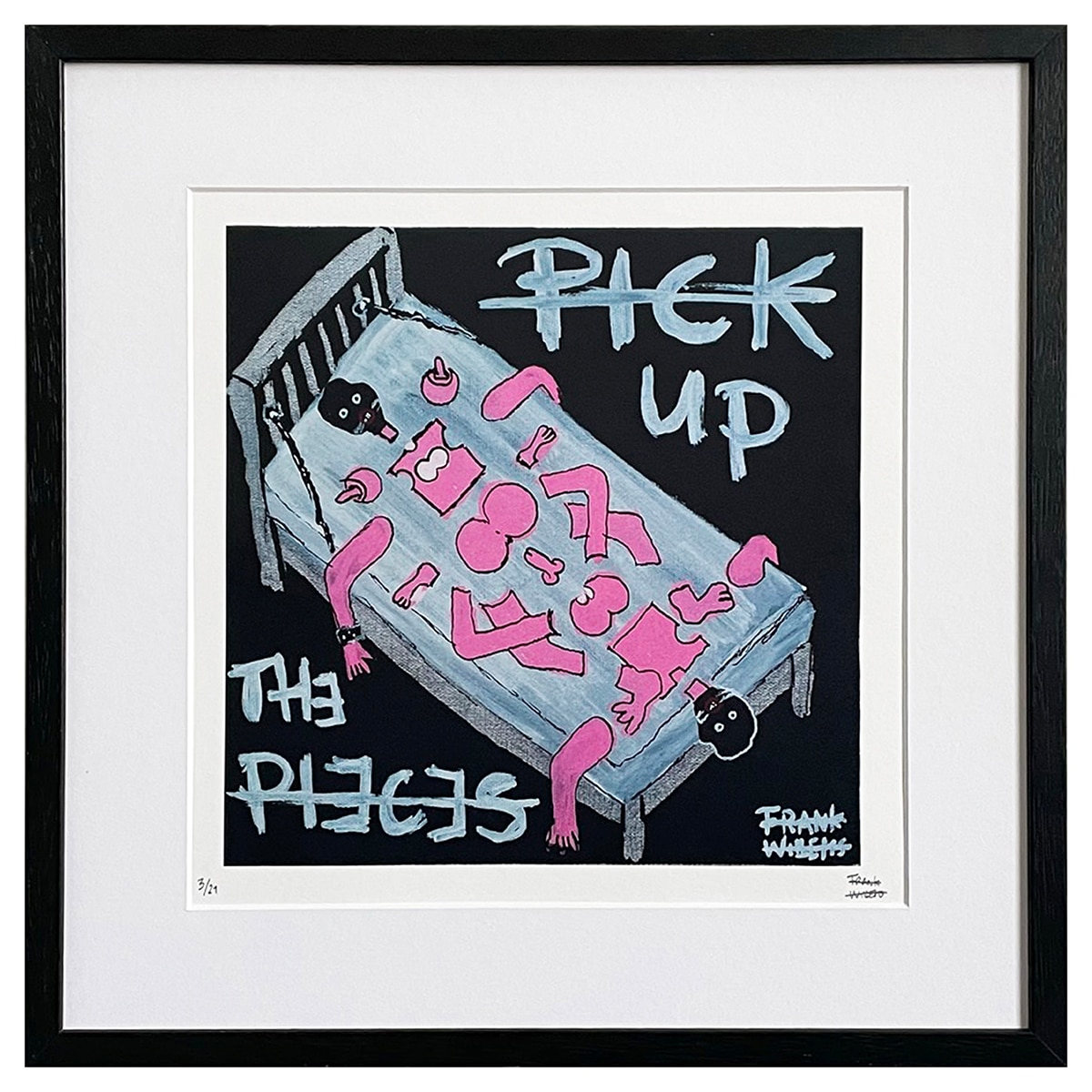 Limited Edt Art Prints - PICK UP THE PIECES - Frank Willems