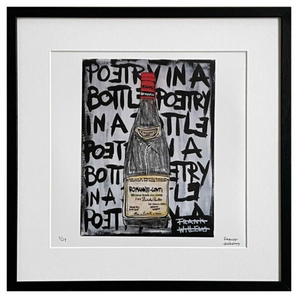 Limited Edt. Art Print – ROMANEE-CONTI /// POETRY IN A BOTTLE