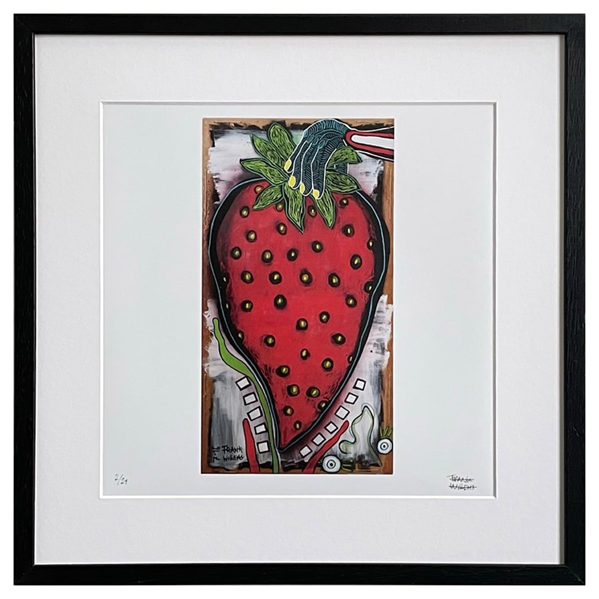 Limited Edt. Art Print – YUMMY STRAWBERRY