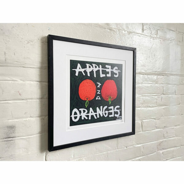 Limited Edt. Art Print – APPLES AND ORANGES
