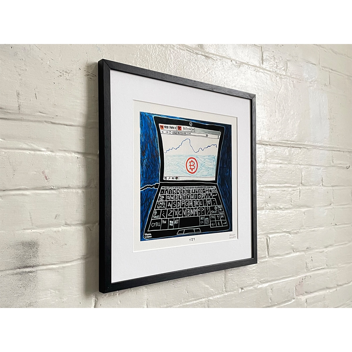 Limited Edt. Art Print – BITCOIN