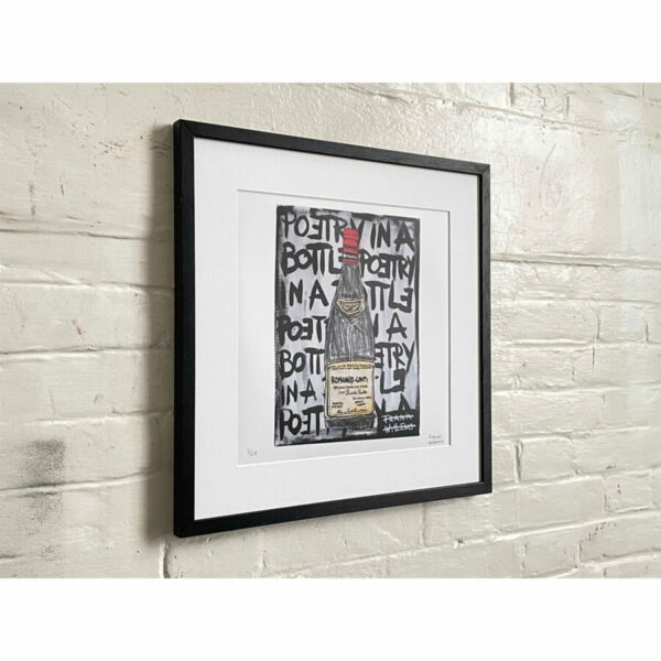 Limited Edt. Art Print – ROMANEE-CONTI /// POETRY IN A BOTTLE