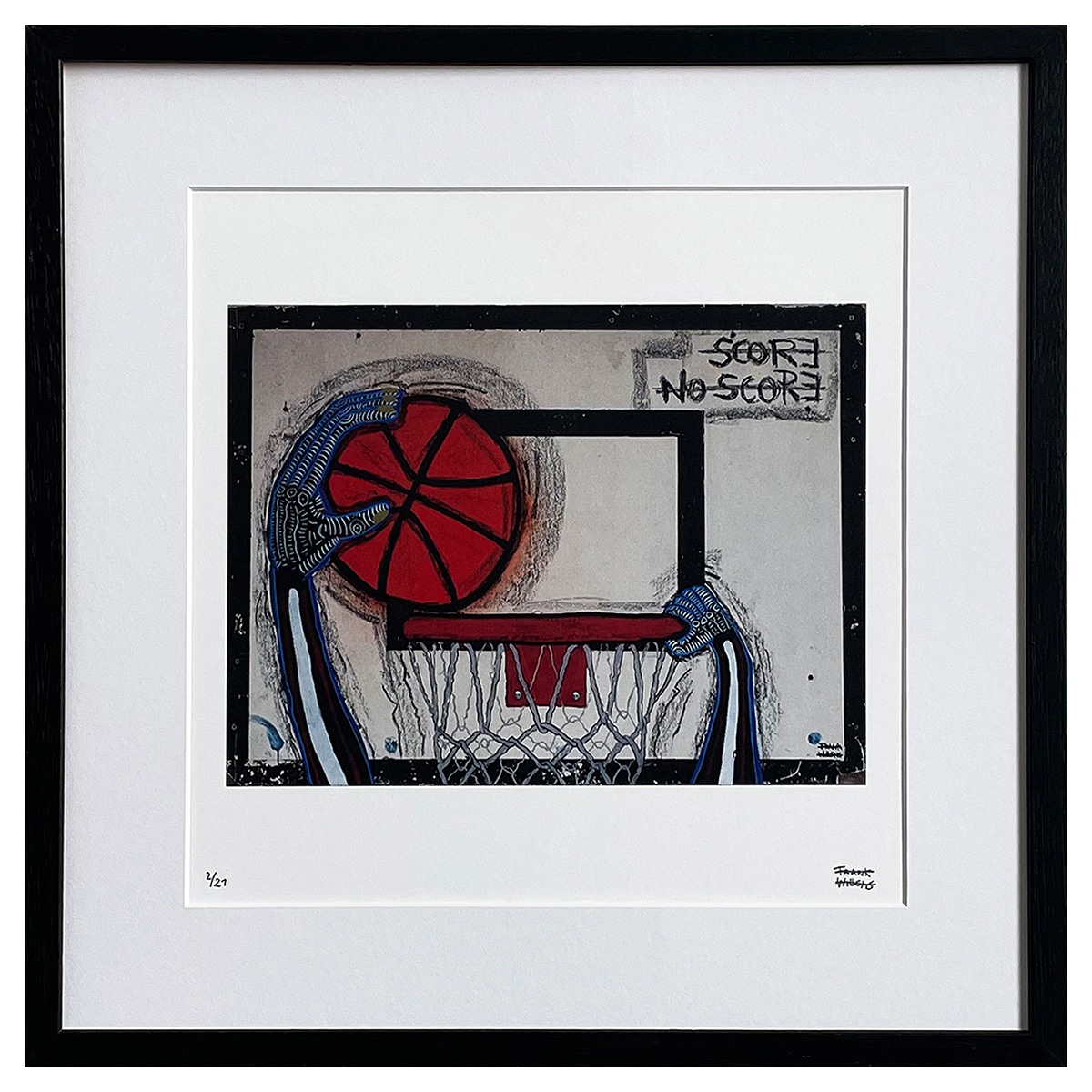 Limited Edt Art Prints -_0000_SCORE - NO SCORE - Frank Willems