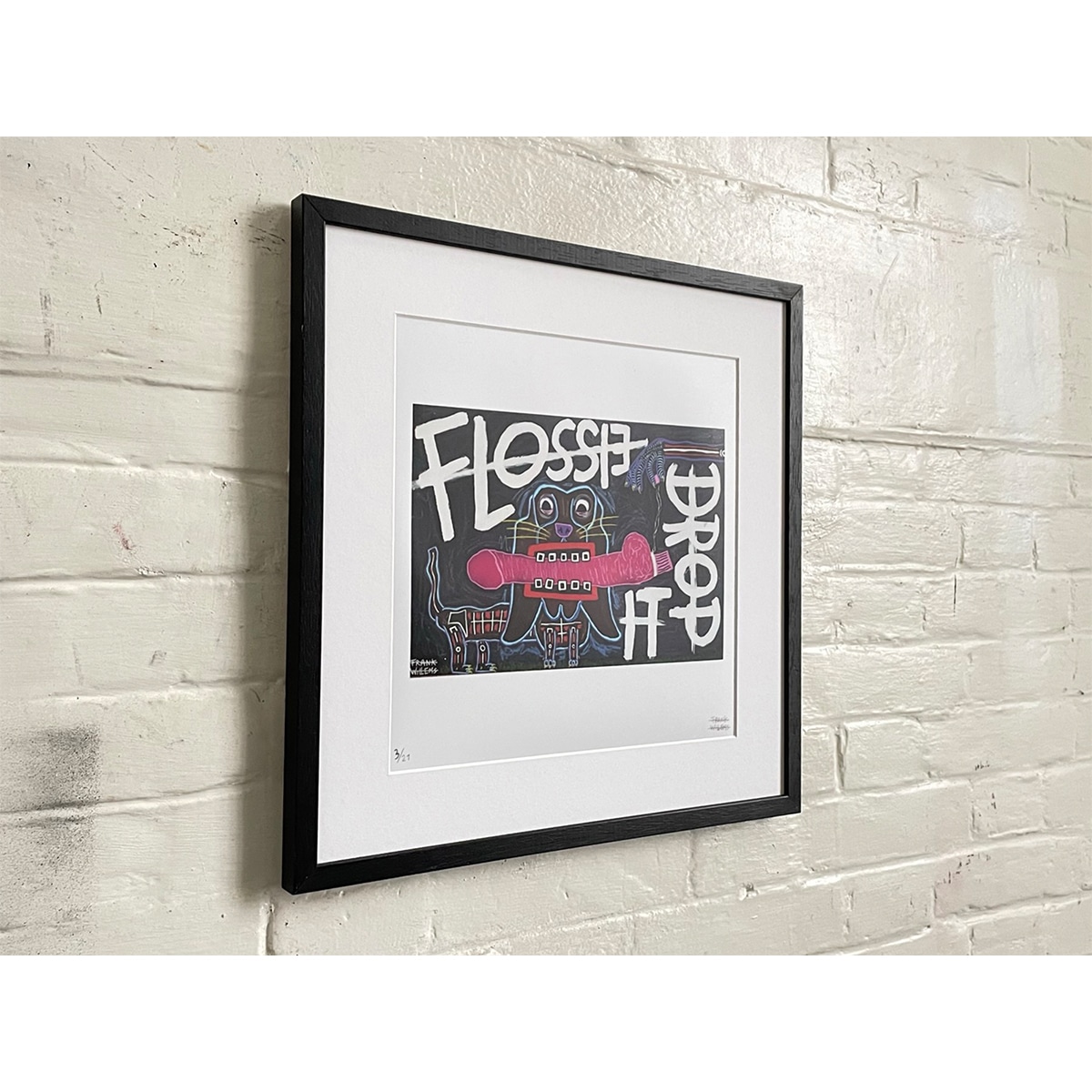 Limited Edt. Art Print – FLOSSIE, DROP IT!