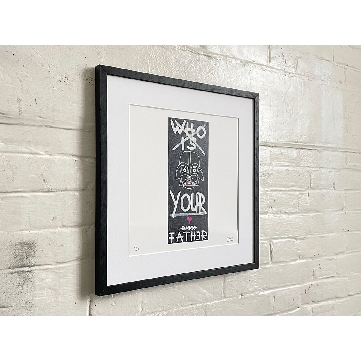 Limited Edt. Art Print – WHO IS YOUR FATHER?