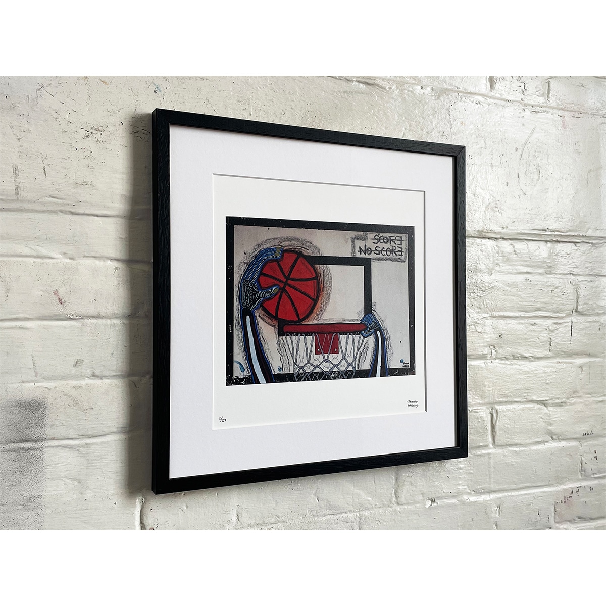 Limited Edt. Art Print – SCORE / NO SCORE