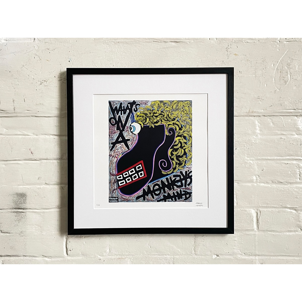 Limited Edt. Art Print – WHAT’S ON A MONKEY’S MIND