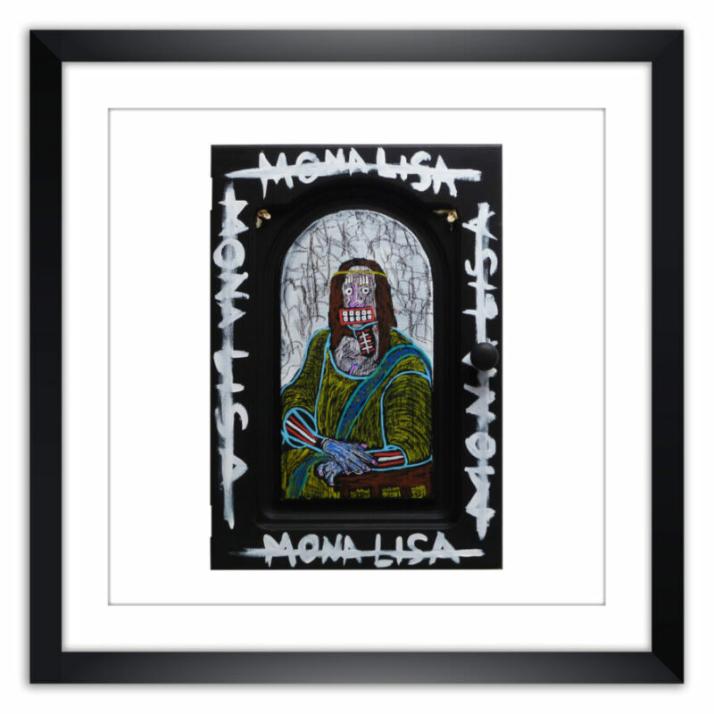 Limited prints - MONA LISA framed - Frank Willems