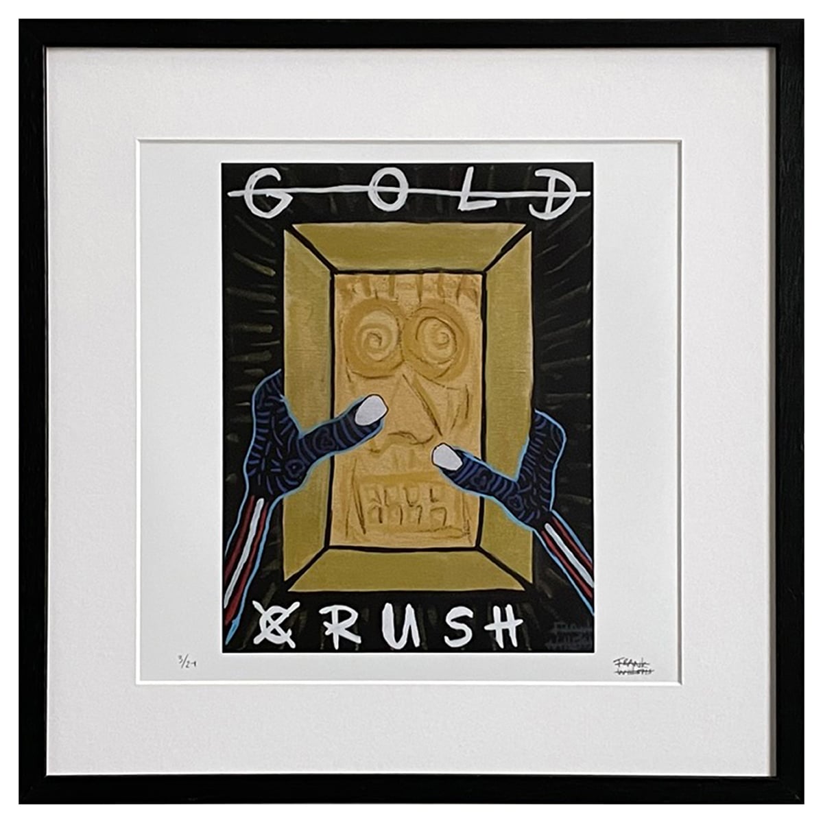 Limited Edt Art Prints - GOLD(C)RUSH - Frank Willems