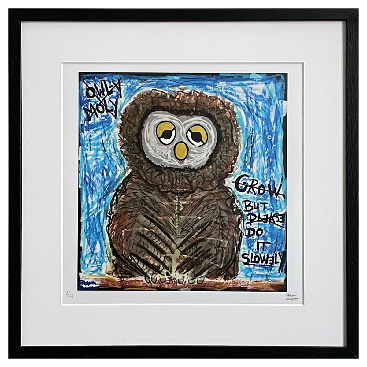 Limited Edt Art Prints - OWL-Y MOLY - Frank Willems