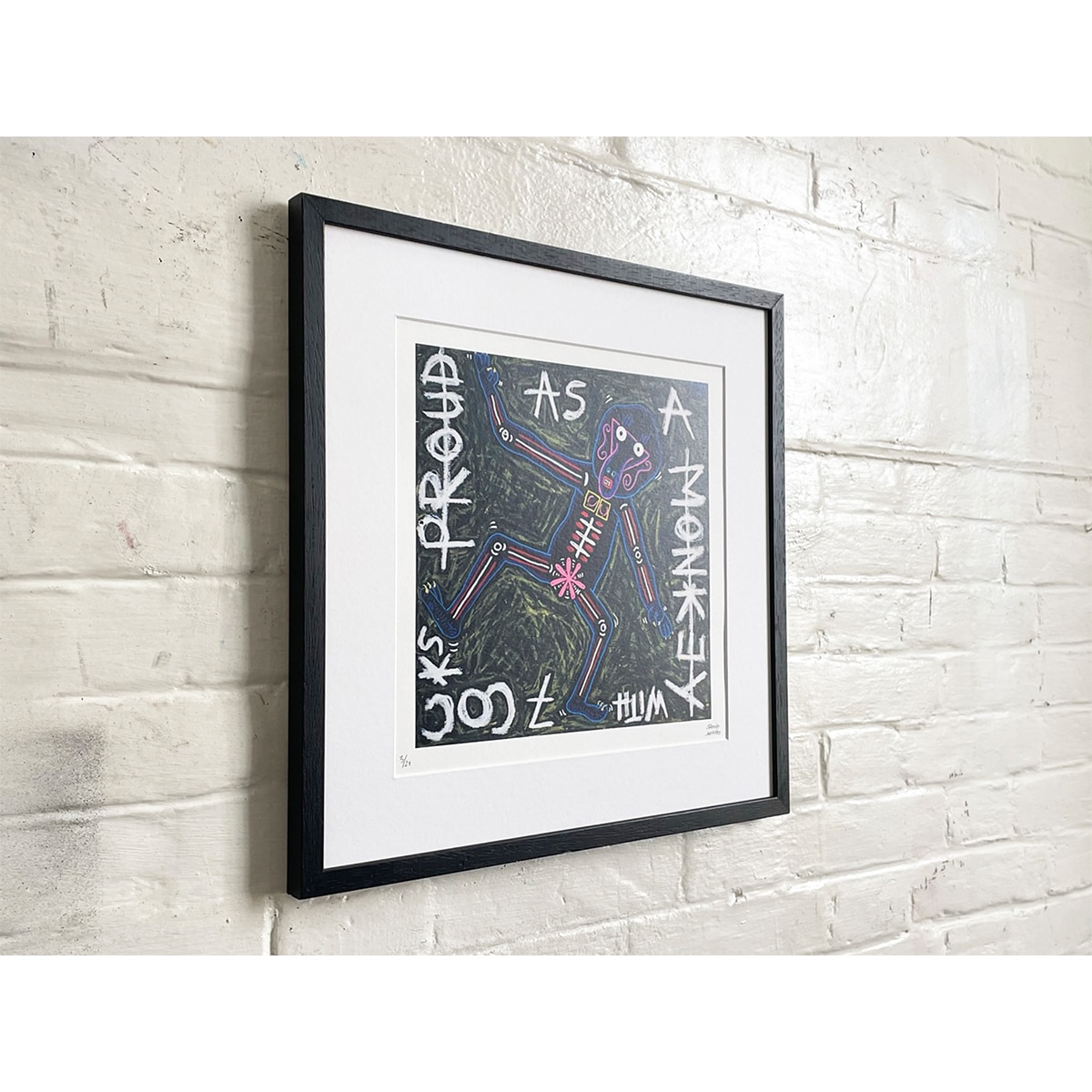 Limited Edt. Art Print – PROUD AS A MONKEY