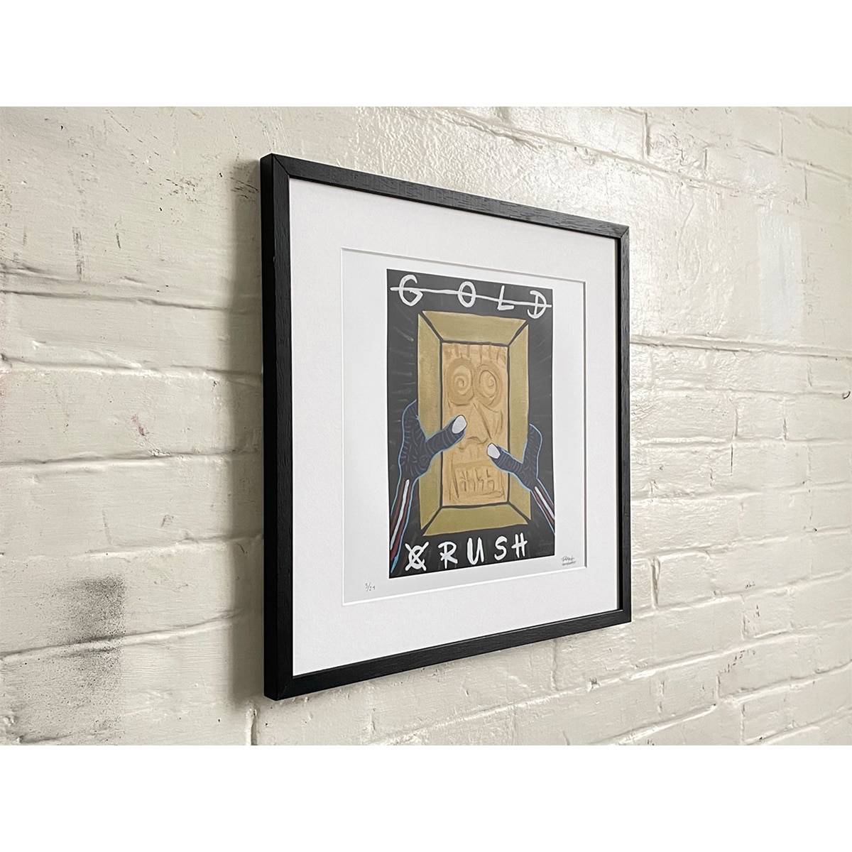 Limited Edt. Art Print – GOLD(C)RUSH