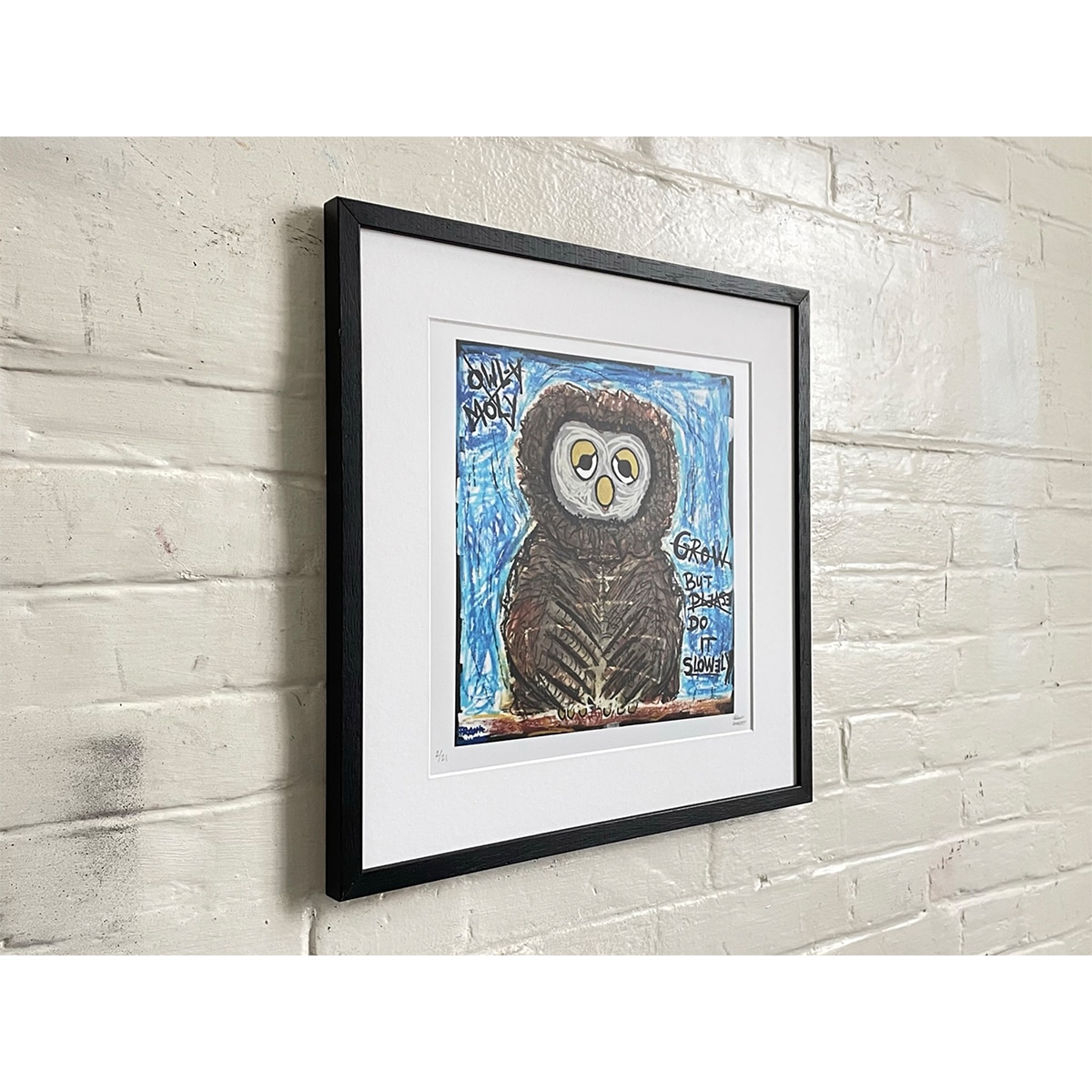 Limited Edt Art Prints -_0000__0000_OWL-Y MOLY 01 - Frank Willems