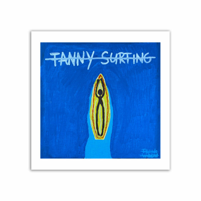 Limited Edt. Art Print – FANNY SURFING