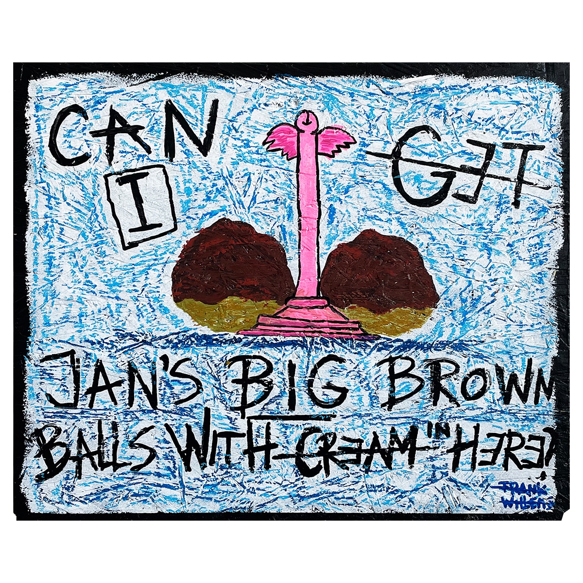 JAN'S BIG BROWN BALLS WITH CREAM - Frank Willems