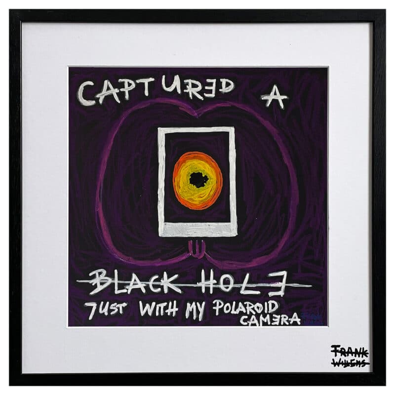 BLACK HOLE framed - Frank Willems