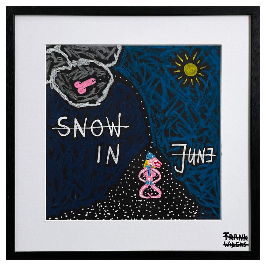 SNOW IN JUNE framed - Frank Willems