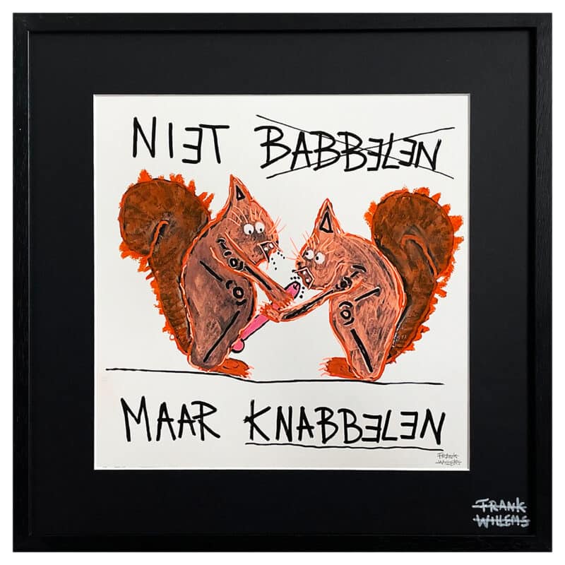 NIET BABBELEN MAAR KNABBELEN - Frank Willems