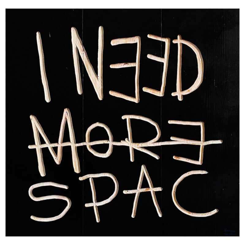 Textwork - _0000_I NEED MORE SPACE - Frank Willems