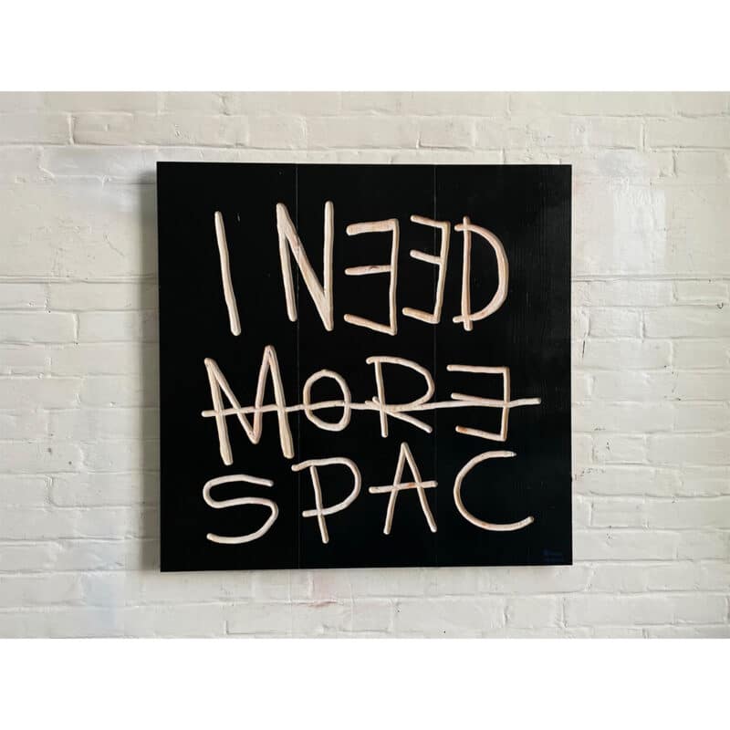 Textwork - _0002_I NEED MORE SPACE 02 - Frank Willems