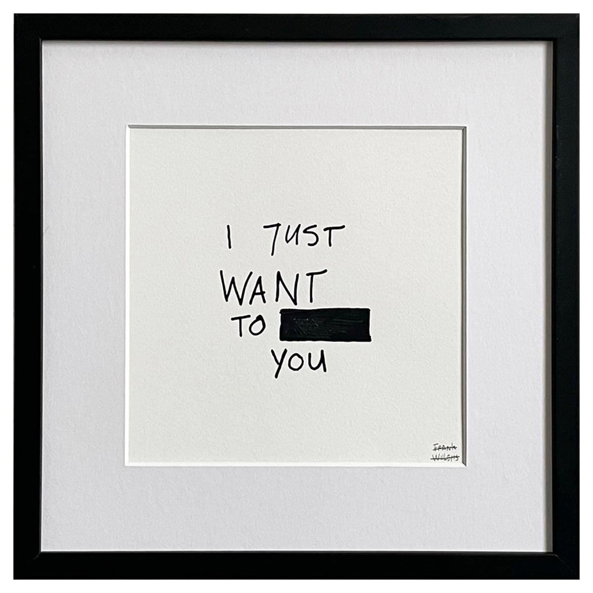 Limited Edt Text Prints - DOCUMENT SANITIZATION - Frank Willems