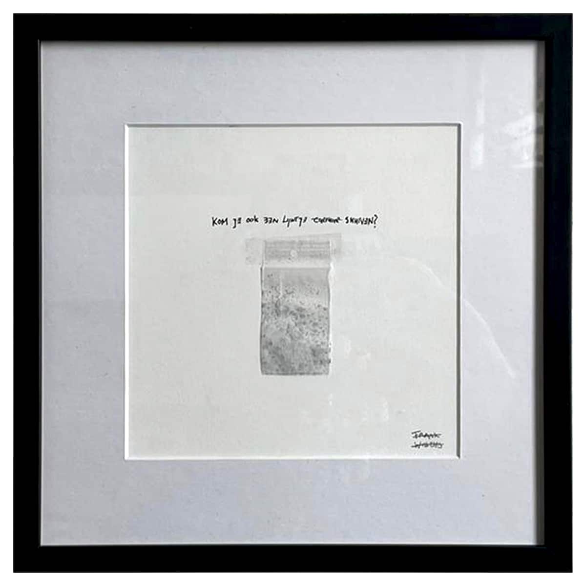 Limited Edt Text Prints - LIJNTJE CULTUUR SNUIVEN - Frank Willems